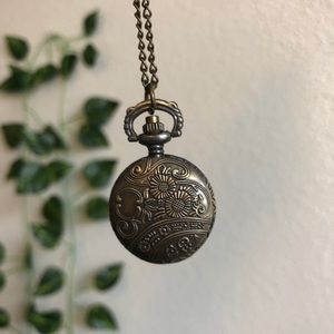 Handcrafted Clock Necklace 🕰✨